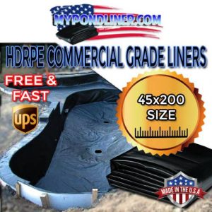 45x200 Basement waterproofing membrane HDRPE 30/40 years life, Free Shipping!