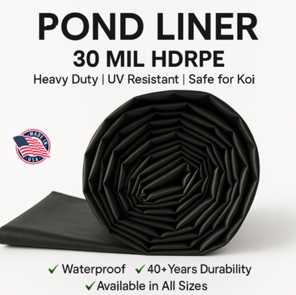 6x40 Basement waterproofing membrane HDRPE 30/40 years life, Free Shipping! - Image 2